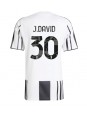 Juventus Jonathan David #30 Replika Hemmakläder 2025-26 Kortärmad